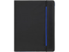 Папка для документов Делос, черный/синий