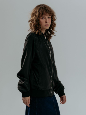 Бомбер Wigton, черный, размер 3XL