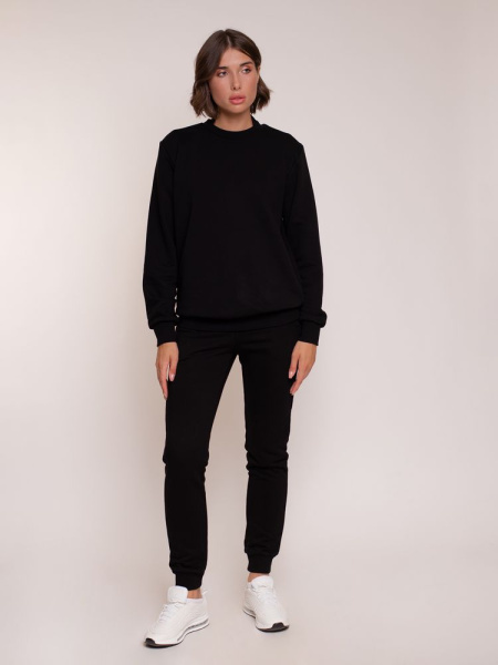 Свитшот Premium, черный, размер S