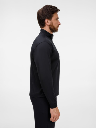 Свитшот на молнии из бифлекса Morfiss, черный, размер XL/XXL