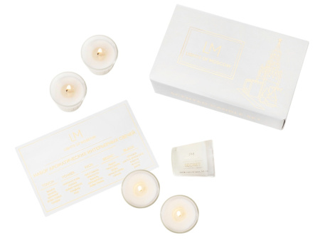 Набор ароматических свечей, 5*50 мл