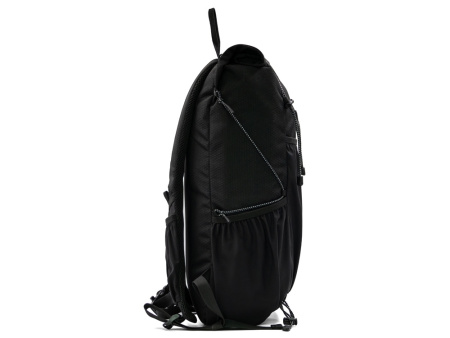 Легкий складывающийся рюкзак-мессенджер Venturer Eco, черный