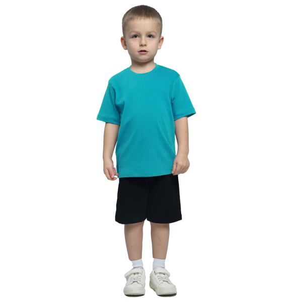 Футболка MODERN ДЕТ 155г О-ворот бирюза XS