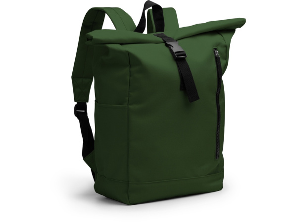 Рюкзак из RPET полиэстера DRONTE, темно-зеленый
