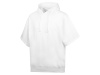 Худи оверсайз с коротким рукавом Warsaw унисекс, белый