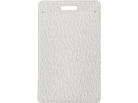 Бейдж с рулеткой-карабин Favor, белый