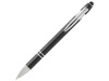 Kish шариковая ручка с серебристой отделкой - сплошной черный (черные чернила)