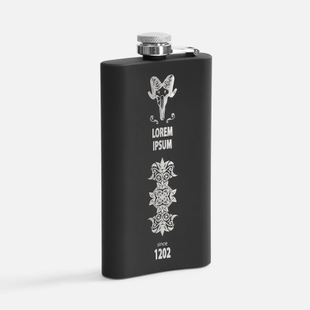 Фляжка Beatum, черная