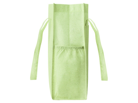 Сумка-шоппер Wheat из переработанного пластика 80gsm, 30.5*33*12.5cm, зеленый