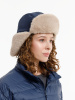 Шапка-ушанка Wasa, темно-синяя