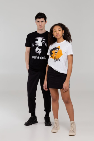 Футболка женская «Меламед. Bjork», белая, размер M