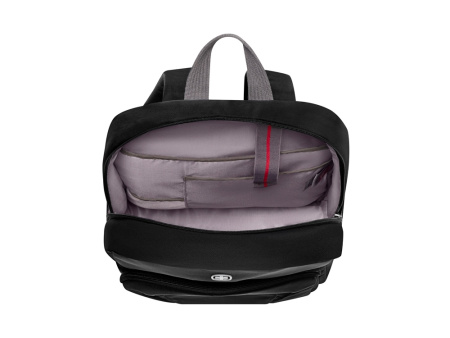 Рюкзак WENGER Motion 15.6, черный, нейлон, 31x17x42 см, 20 л