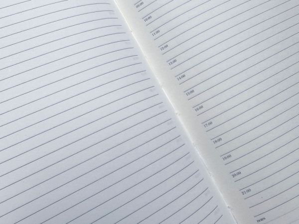 Ежедневник недатированный А5+ Classic, бордовый