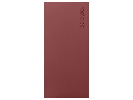 Внешний аккумулятор Rombica NEO ARIA Claret, 10000 мАч, Soft-touch, PD, QCharge, Type-C, бордовый (Р)