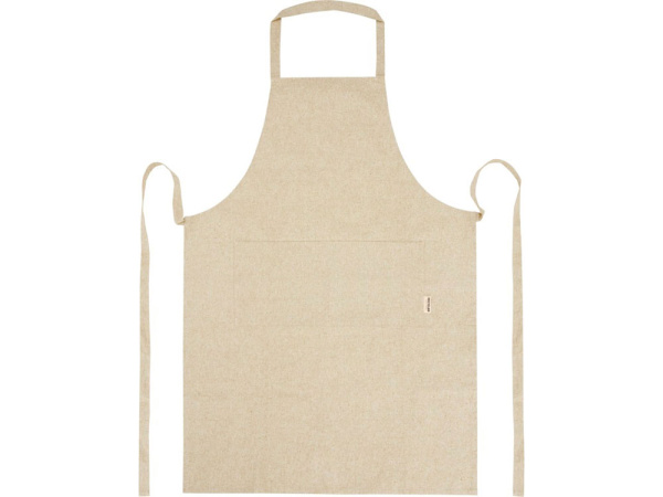 Pheebs 200 g/m2 recycled cotton apron, натуральный