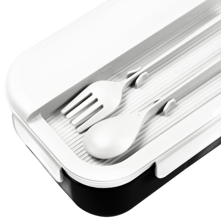 Ланчбокс (контейнер для еды) Bon Voyage, чёрный