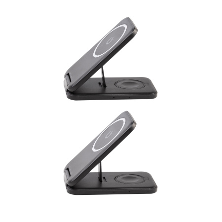 Складная беспроводная (15W) зарядная станция "Slap" с MagSafe Складная беспроводная (15W) зарядная станция "Slap" с MagSafe