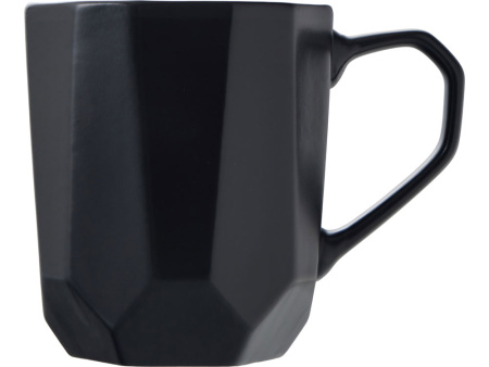 Кружка с гранями Amery, 310мл, черный матовый