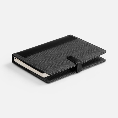 Ежедневник-органайзер Twill, недатированный, черный