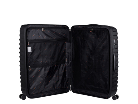 Чемодан Eberhart Dune большой L полипропилен черный 46D-009-428