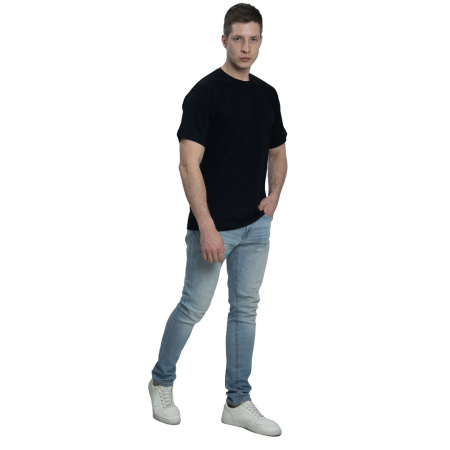 Футболка MODERN МУЖ 155г О-ворот черный 5XL