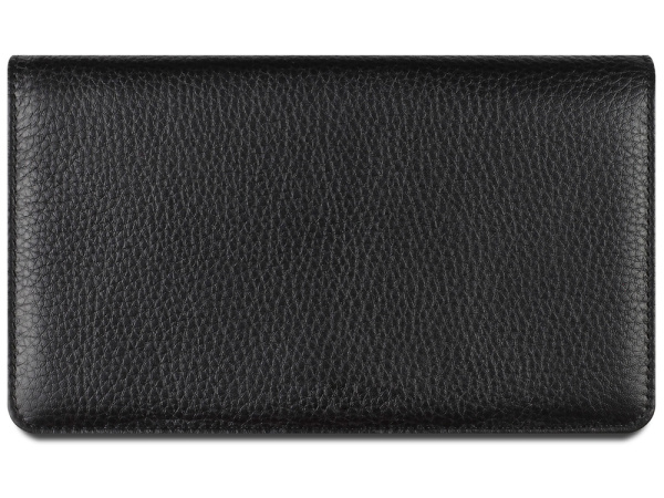 Кошелёк женский BUGATTI Lady Top, чёрный, натуральная воловья кожа, 19,5х2х11,2 см