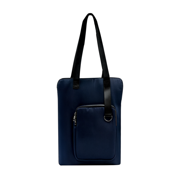 Шоппер Superbag Pocket (темно-синий с черным)