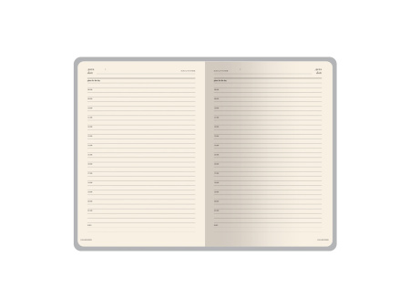 Ежедневник недатированный А5+ Classic, бордовый