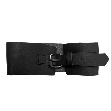 Плед  "Belt"; чёрный; 130 х 180 см; 100% акрил, с поясом