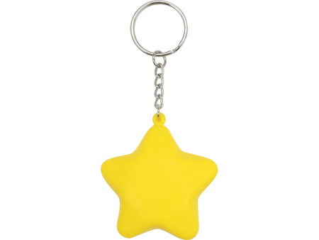 Брелок-антистресс Звезда, желтый