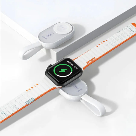 Беспроводное зарядное устройство для часов Apple Watch "Milton", белый (белый)