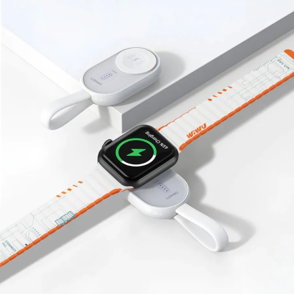 Беспроводное зарядное устройство для часов Apple Watch "Milton", белый (белый)