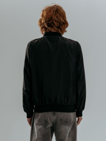 Бомбер Wigton, черный, размер 3XL
