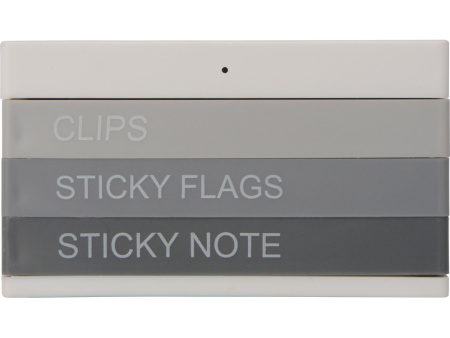 Настольный органайзер с функцией беспроводной зарядки, белый Настольный органайзер с функцией беспроводной зарядки, белый