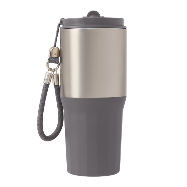 Термокружка вакуумная Авеню (Avenue), серая