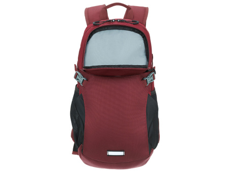 Туристический рюкзак TORBER КЕМПИНГ, бордовый, полиэстер, 26 х 48 х 12 см