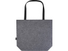 Эко-сумка фетровая Felta с широким дном , серый