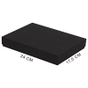 Ежедневник в суперобложке Country Leather Sky A5+ из нат. кожи, черный, недатированный, с магнитным клапаном, с блокнотом в подарочной коробке