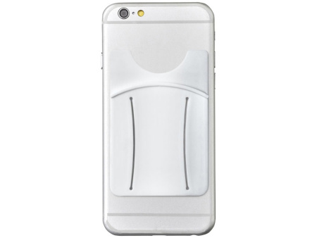 Картхолдер для телефона с держателем Trighold, белый