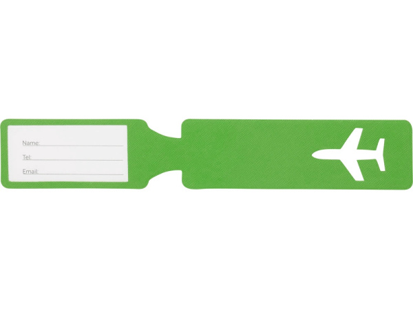 Багажная бирка Favor, зеленый Багажная бирка Favor, зеленый