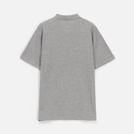 Рубашка поло унисекс Tervise, серый меланж, размер 3XL