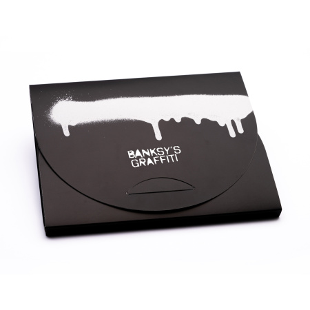 Набор Pininfarina Banksy Метатель цветов: шариковая ручка GrafeeX и блокнот линованный из каменной б