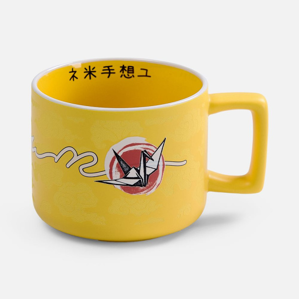 Чашка Fusion, ver.2, желтая