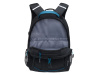Рюкзак TORBER РАКЕТА с отделением для ноутбука 15.6, чёрный/синий, нейлон, 32 х 14 х 50 см, 22л