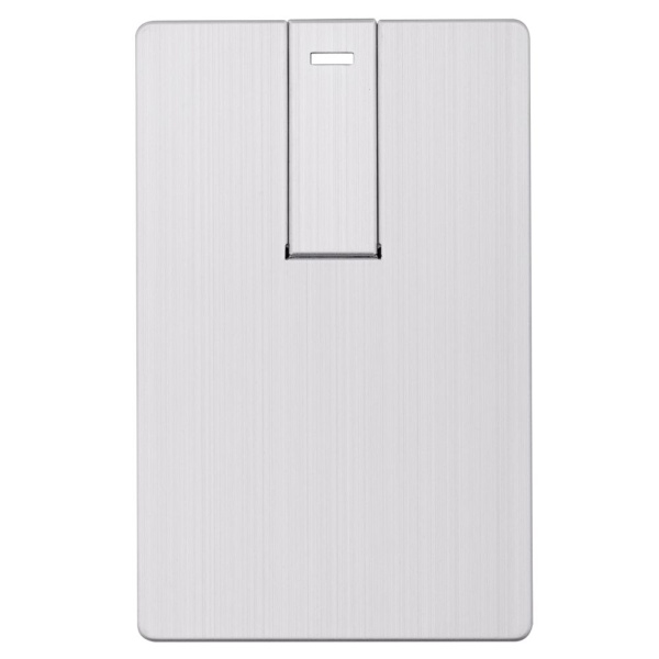 Флешка Platinum Card, 32 Гб, серебристая