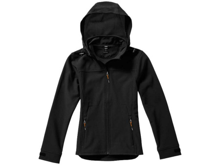 Куртка софтшел Ланглей женская, черный