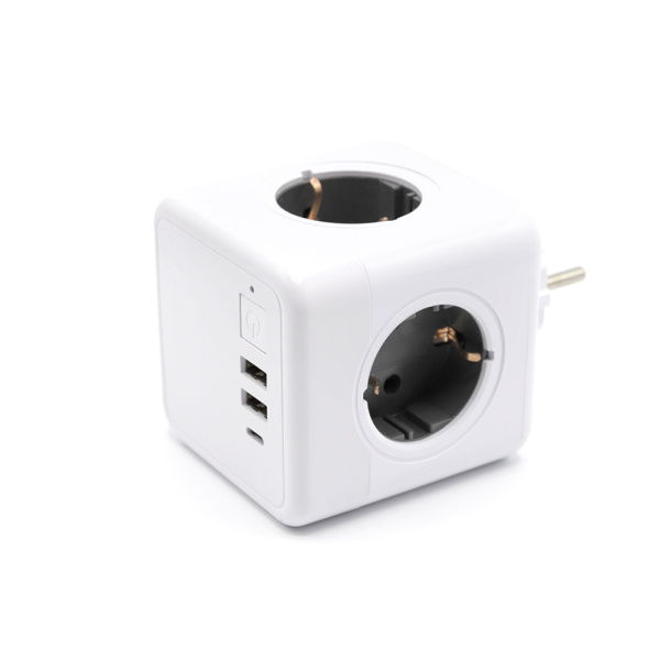 Универсальное зарядное устройство Power Block, белый Универсальное зарядное устройство Power Block, белый