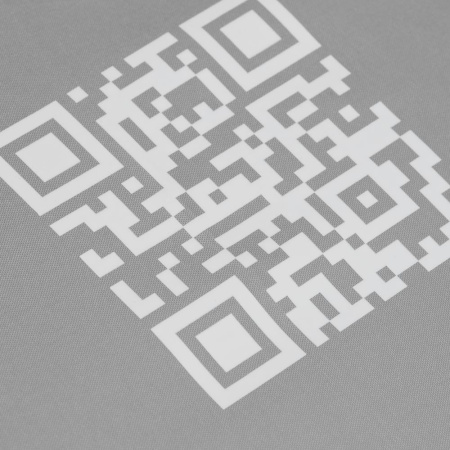 Зонт складной Hard Work с проявляющимся рисунком, серый