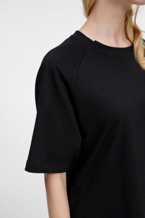 Футболка оверсайз унисекс Avenu, черная, размер XL/XXL