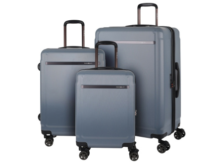 Чемодан Eberhart Craft большой L поликарбонат синий графит 08C-016-428